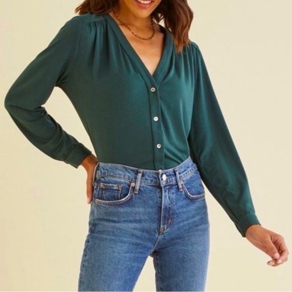 EUC Amour Vert Knit Top - Sz S - Picture 11 of 11